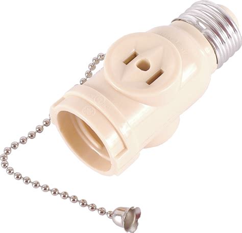 Hyper Tough 2-Outlet Socket Adapter with Pull Chain - Walmart.com