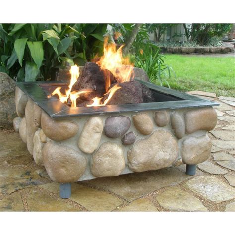 Firescapes The Colorado Square Natural Gas Fire Pit Ultimate Patio