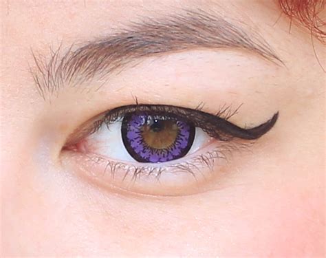 pineneedle collective   time wearing coloured contact
