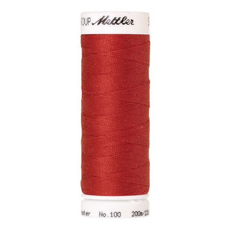 Bobine De Fil Mettler SERALON Rouge 0501 200 Ml