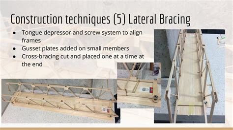 Final Presentation Balsa Wood Bridge Design PPT