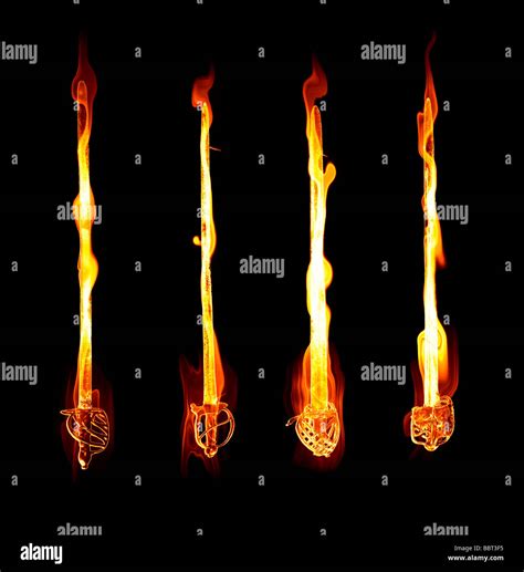 The fire sword hi-res stock photography and images - Alamy