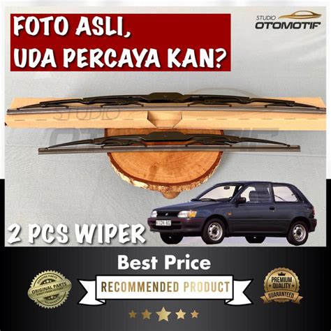 Jual WIPER MOBIL STARLET KOTAK KAPSUL STAINLESS STEEL MODEL ORIGINAL 2