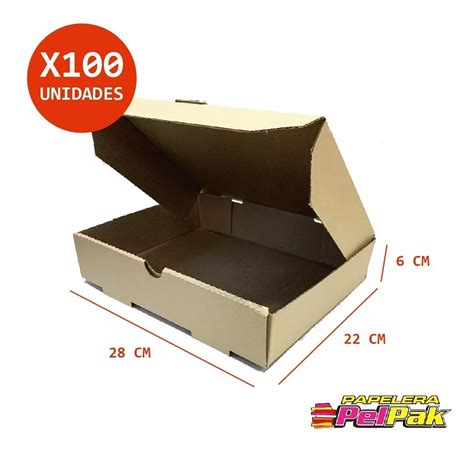 Caja P 12 Empanadas Microcorrugado 23x23x6 X 100 Unidad Mebuscar