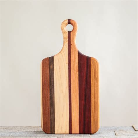 Kessler Woodworking Paddle Cutting Board Small The Artisans Bench