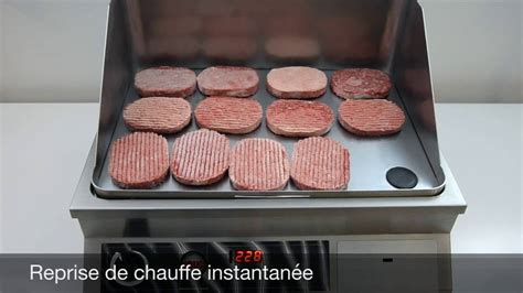 La Plancha Induction Cuisson Des Steaks Hach S Youtube