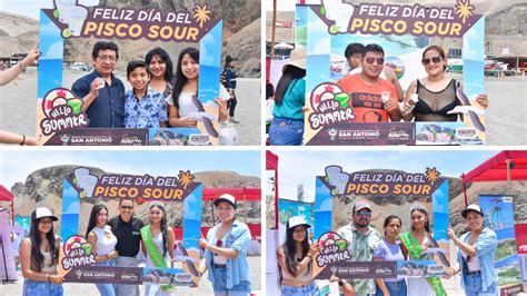 Gran Festival Del Pisco Sour En Playa Le N Dormido Noticias