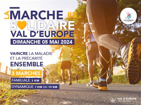 La Marche Solidaire Val D Europe Agglom Ration