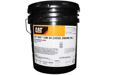 Cat Aceite Diesel Y Gasolina Cubeta Sae 15w40 Ci4 Soluciones Ihd