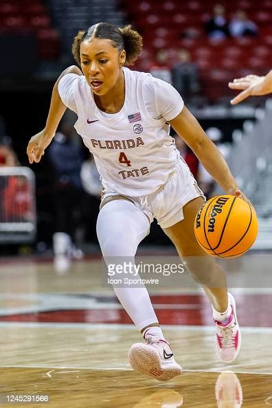 Florida State Guard Sara Bejedi Heads For The Basket During A College