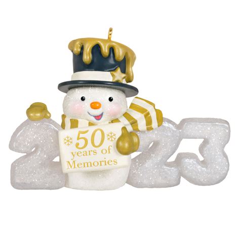 2023 Sweet Decade 50th Anniversary Special Edition Hallmark Ornament ...