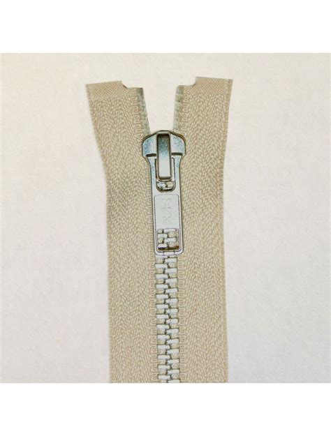 Fawn Extra Long Metal Zips 118 300cm Zips Calico Laine