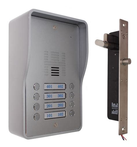 8 X Apartment 3g Gsm Intercoms With Electric Door Lock