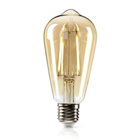 Led Filament Lampe E St W Lm K Warmweiss