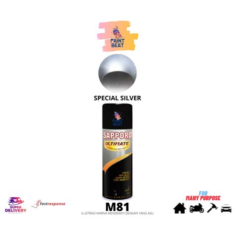 Jual Sapporo Ultimate M Special Silver Cat Semprot Spray Aerosol