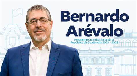 BIOGRAFÍA – Bernardo Arevalo | Presidente de Guatemala: Compromiso y ...