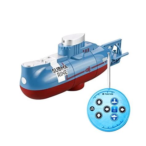 HUSHUI Mini Jouet sous Marin RC télécommande à 6 canaux sous leau