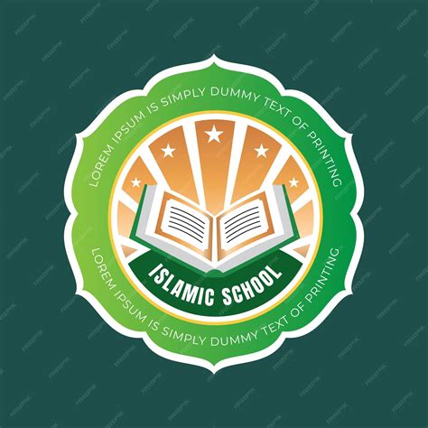 Premium Vector | Islamic School Logo