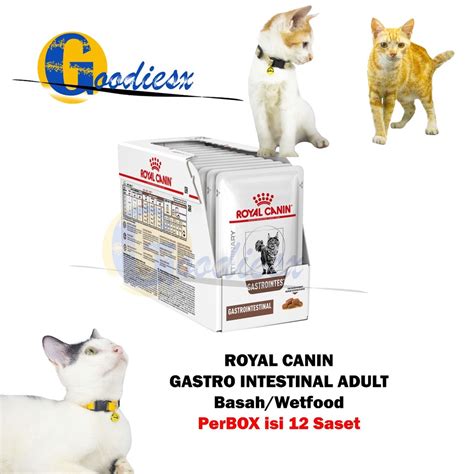 Jual Royal Canin Gastro Intestinal Adult Basah Wetfood 85gr PerBOX Isi