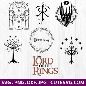 Lord Of The Rings SVG Sauron SVG LOTR SVG T Shirt Design