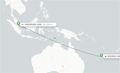 Direct Non Stop Flights From Noumea To Singapore Schedules