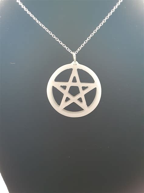 Pentagram Necklace | Etsy