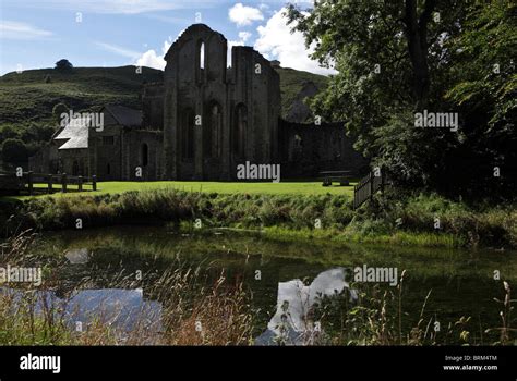 Valle Crucis Abbey Near Llangollen In Wales Stock Photo Alamy