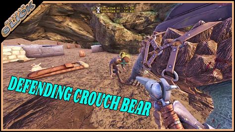 ARK OFFICIAL PVP DEFENDING CROUCH BEAR AGAINST CHINESE AIMBOTS YouTube