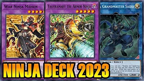 Modern Ninja Deck November Yu Gi Oh Yugioh