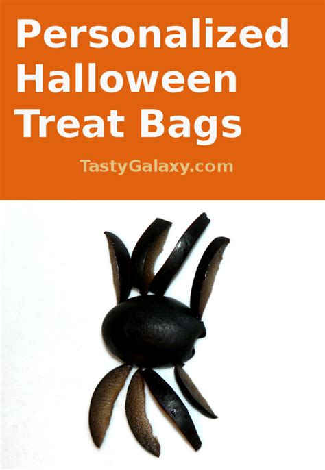 Personalized Halloween Treat Bags