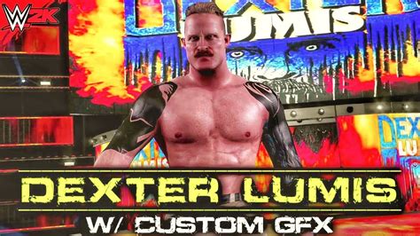 Dexter Lumis 2020 W Theme And Custom Entrance Gfx Wwe 2k Game Mods