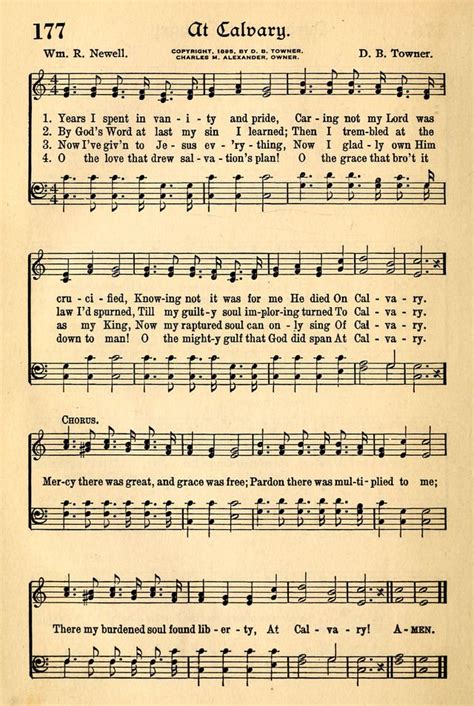 129 best Old Church Hymns images on Pinterest | Christian songs, Sheet ...