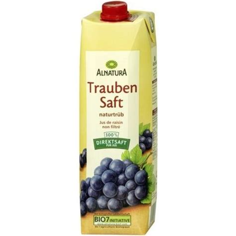 Alnatura Jus De Raisin Bio Naturellement Trouble 1 Litre Piccantino