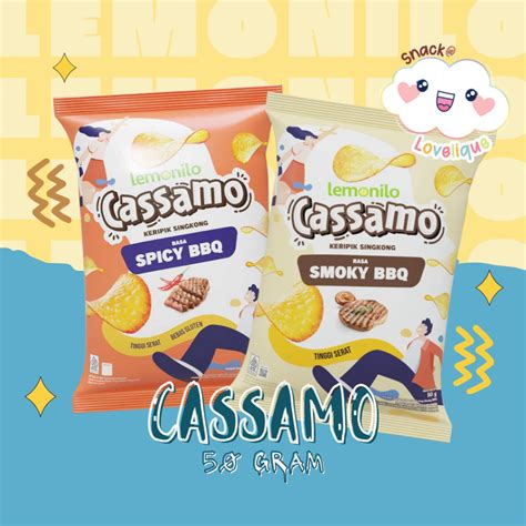 Jual Lemonilo Cassamo Keripik Singkong All Variant Cassamo Smoky