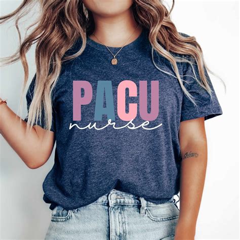 Pacu Nurse Shirt Pacu Nurse T Shirt Pacu Nurse Rn Matching Team Shirts