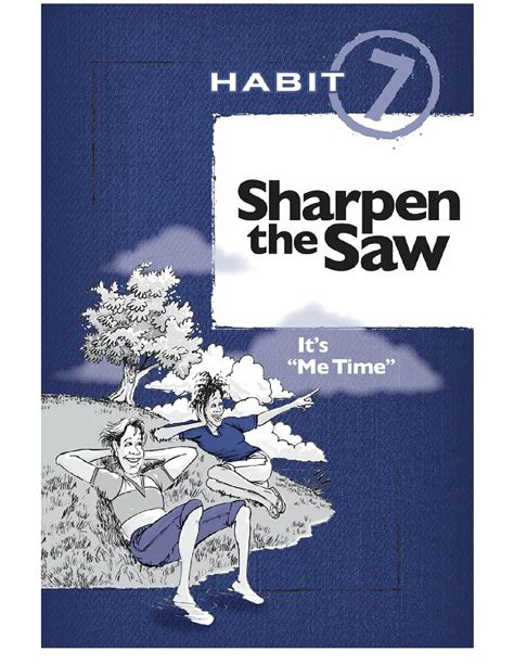 SOLUTION Habit 7 Sharpen The Saw Studypool