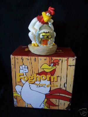 FOGHORN LEGHORN W/ EGGHEAD JR. SNOW GLOBE MIB #A2125 | #37399465