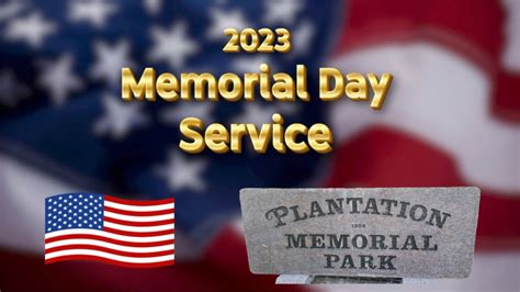 Plantation At Leesburg Memorial Day Service 5 29 23 YouTube