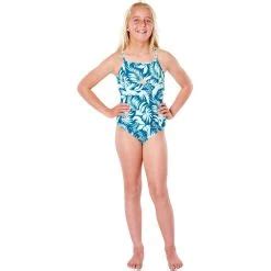 Toiletrybagsshop Rip Curl Sun Rays Bikini Set Girls Blue New