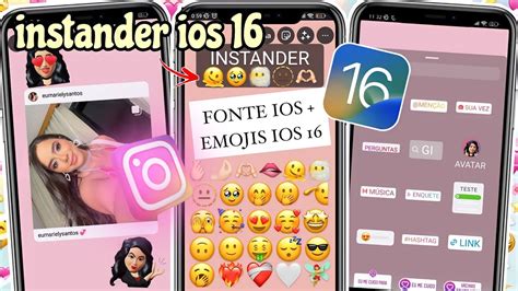 Instander Ios V Instagram Estilo Iphone Fonte Ios Emojis Ios