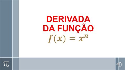 Derivada De X Elevado A N YouTube