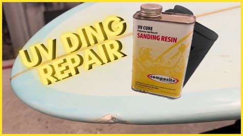 Surfboard Repairs In A Hurry Youtube