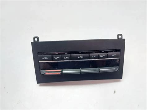 MERCEDES BENZ E Class W212 2012 Ac Climate Heater Control Switch