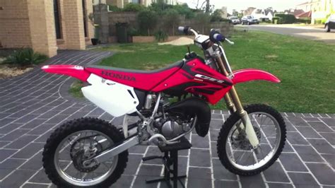 2004 Honda Cr85 Start Up Youtube