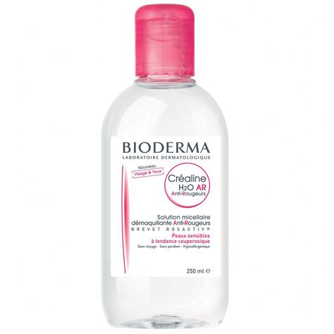 Bioderma Créaline H2O AR solution micellaire démaquillante anti rougeurs