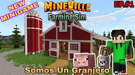 Farming Simulator Ep 1 MineVille Somos Un Granjero AssassinGhost