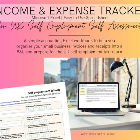 Self Employed Spreadsheet Etsy