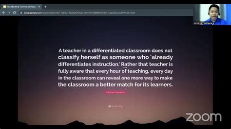 Webinar Series Recalibrating Teaching Strategies Differentiation In