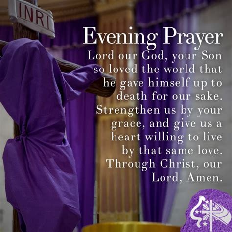 Katolikongpinoy On Twitter Evening Prayer Passiontide Lord