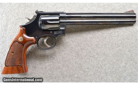 Smith And Wesson Model 586 1 In 357 Magnum 8 38 Inch Blue Excellent Condition